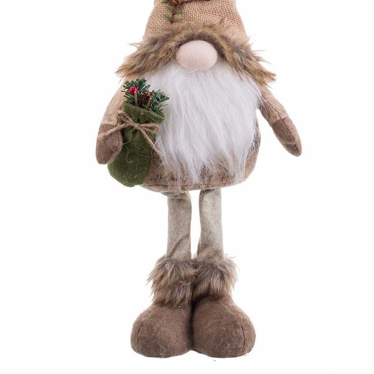 Новогоднее украшение Бежевый Металл Ткань 18 x 9 x 53 cm-2