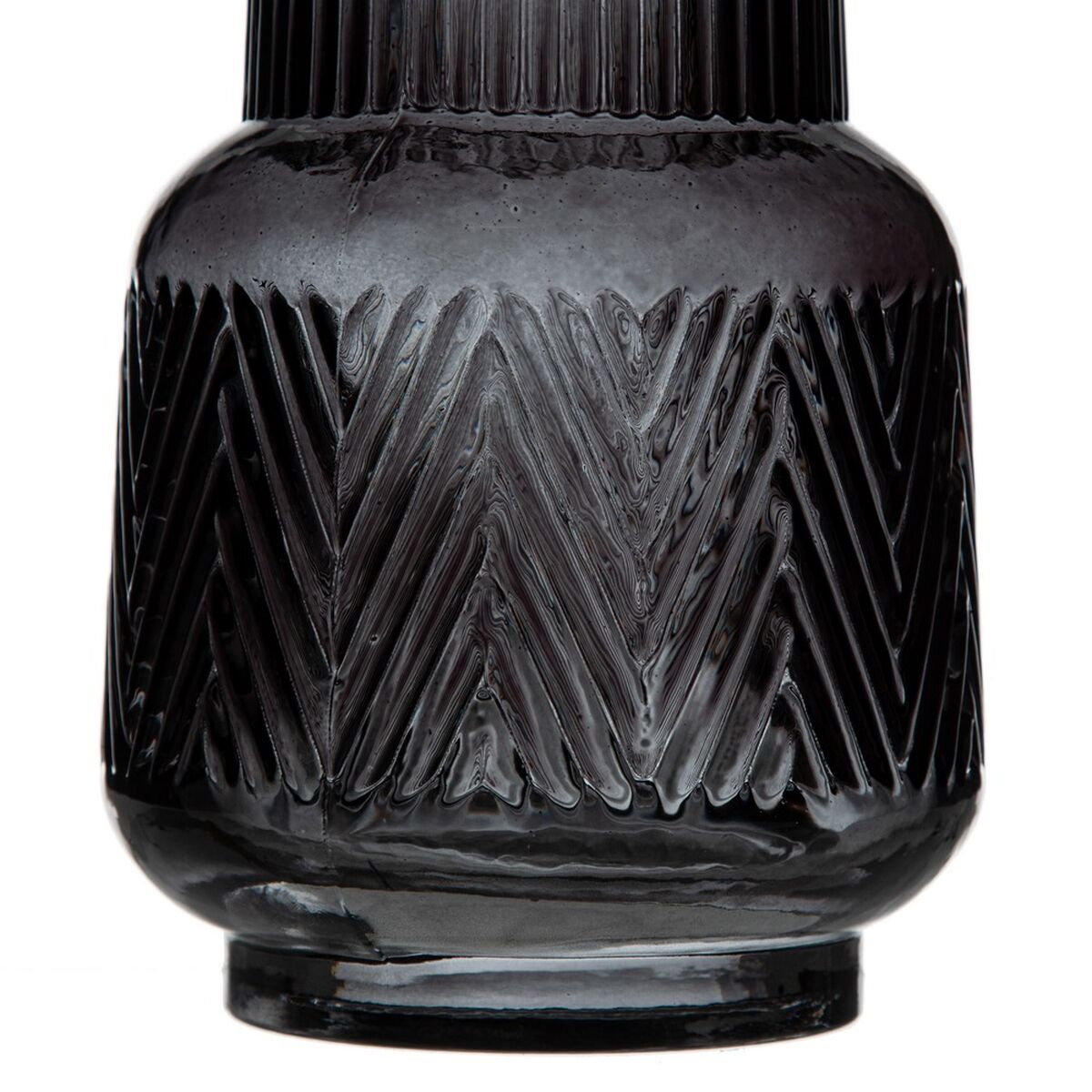 Кувшин Серый Cтекло 12 x 12 x 29 cm-4