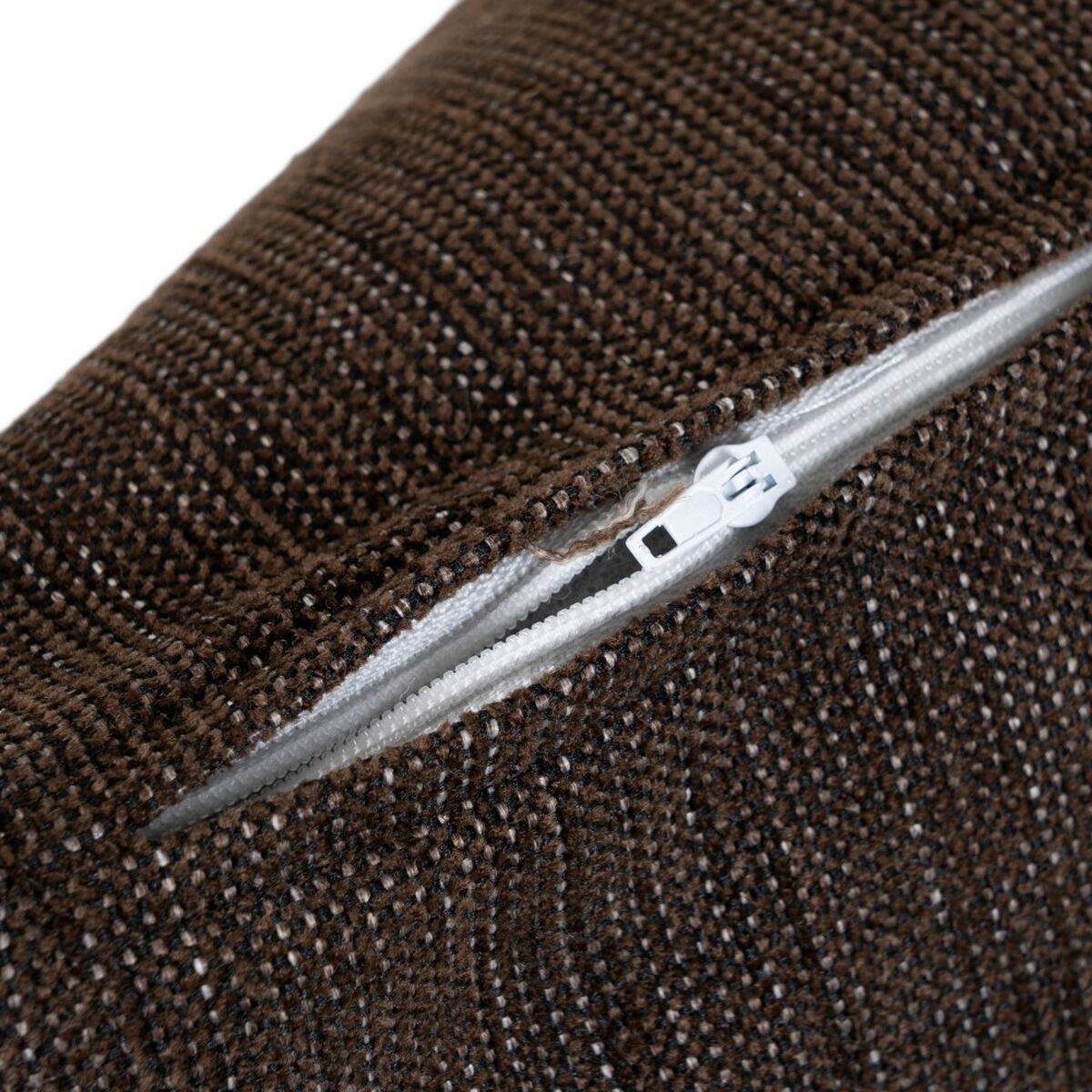 פוליאסטר כרית כותנה חום 45 x 45 ס 