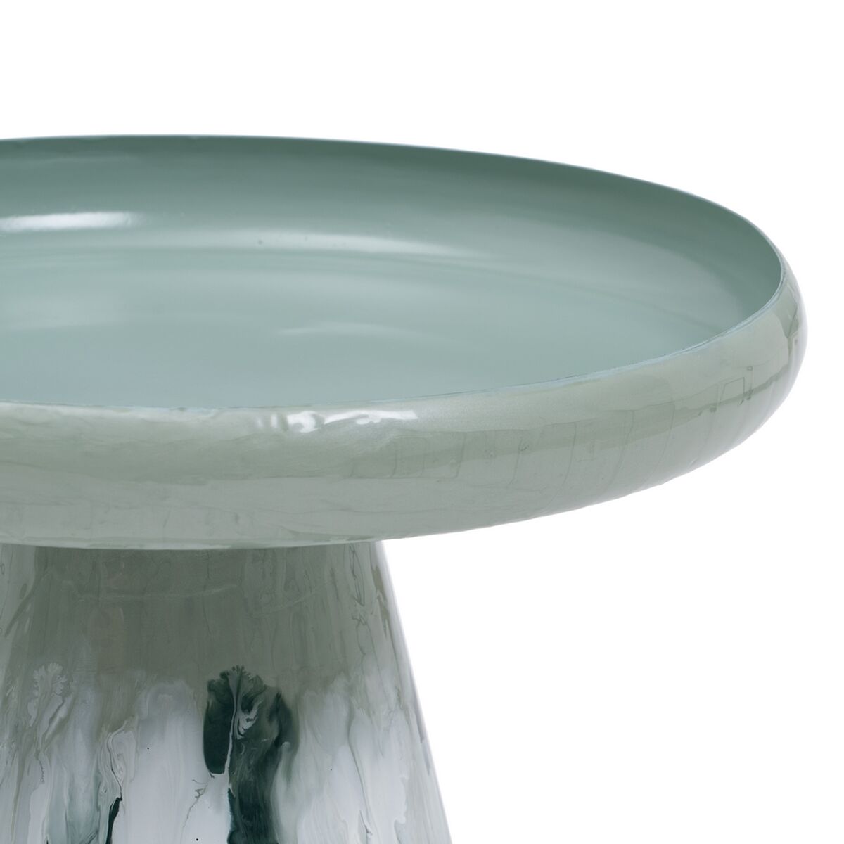 Utility Table Green Iron 36 x 36 x 45 cm-4
