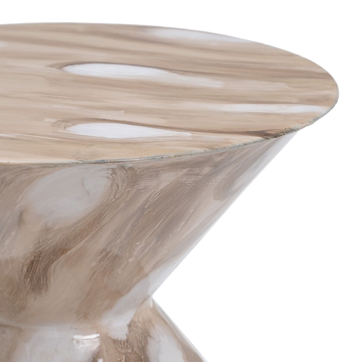 Вспомогательный стол Бежевый Железо 34 x 34 x 64,5 cm-4