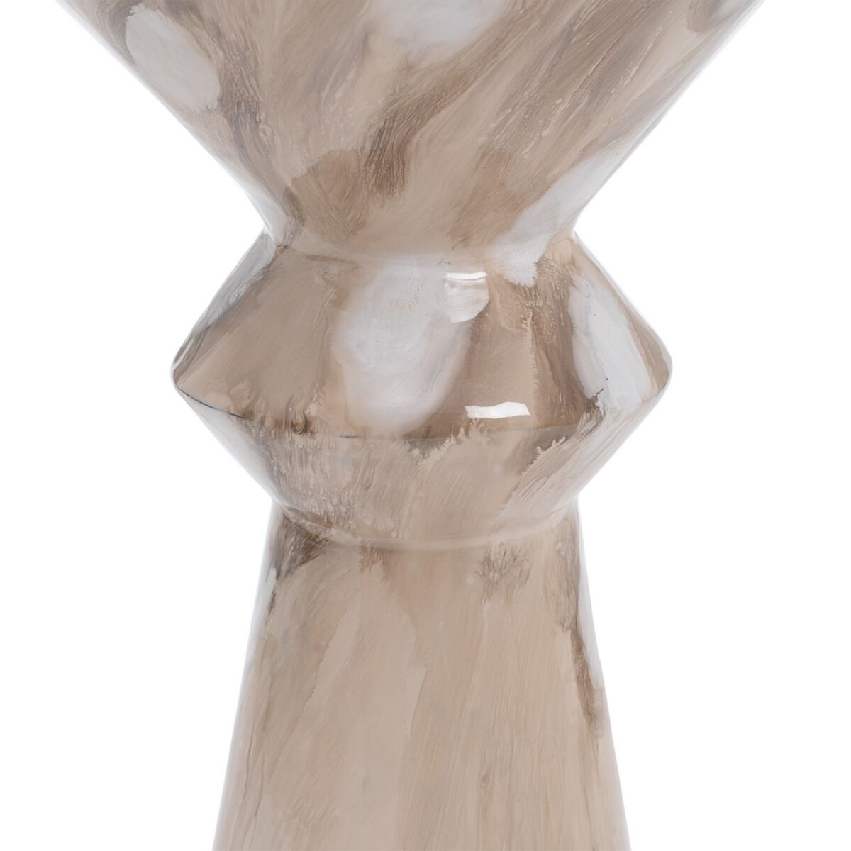 Вспомогательный стол Бежевый Железо 34 x 34 x 64,5 cm-5