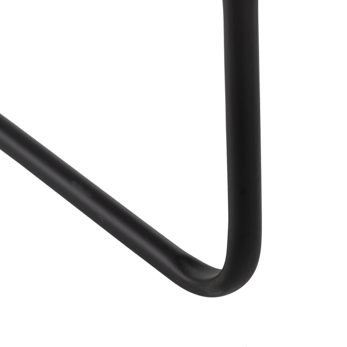 Вспомогательный столик Чёрный Натуральный Железо Деревянный MDF 46 x 48 x 66 cm-3