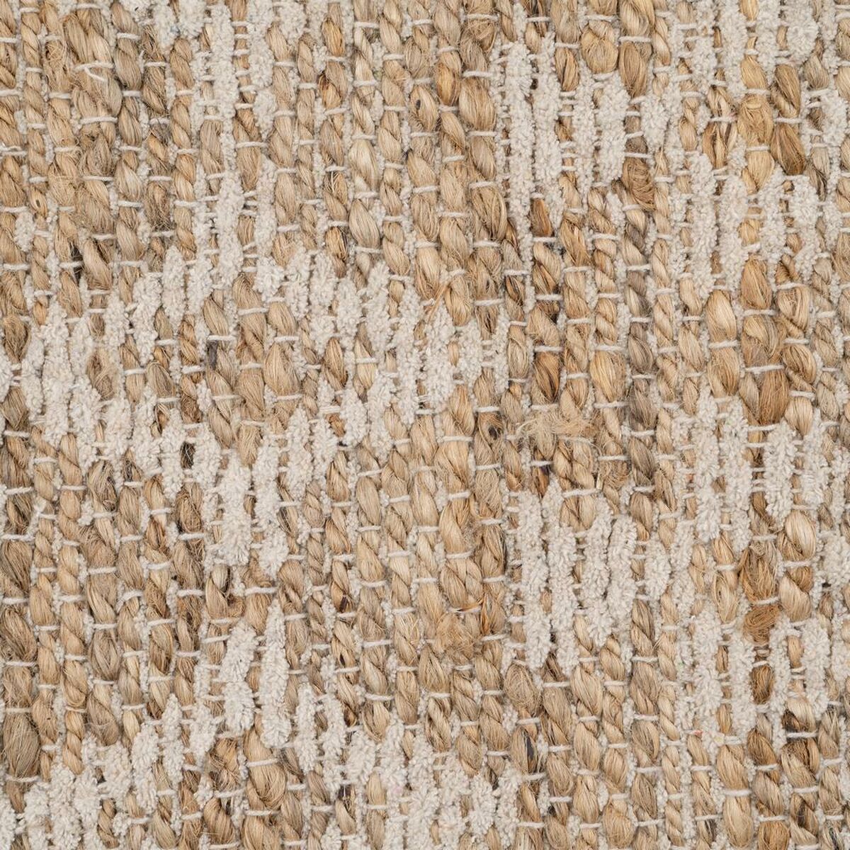 Ковер Белый Натуральный 60 % хлопок Джут 160 x 230 cm-4