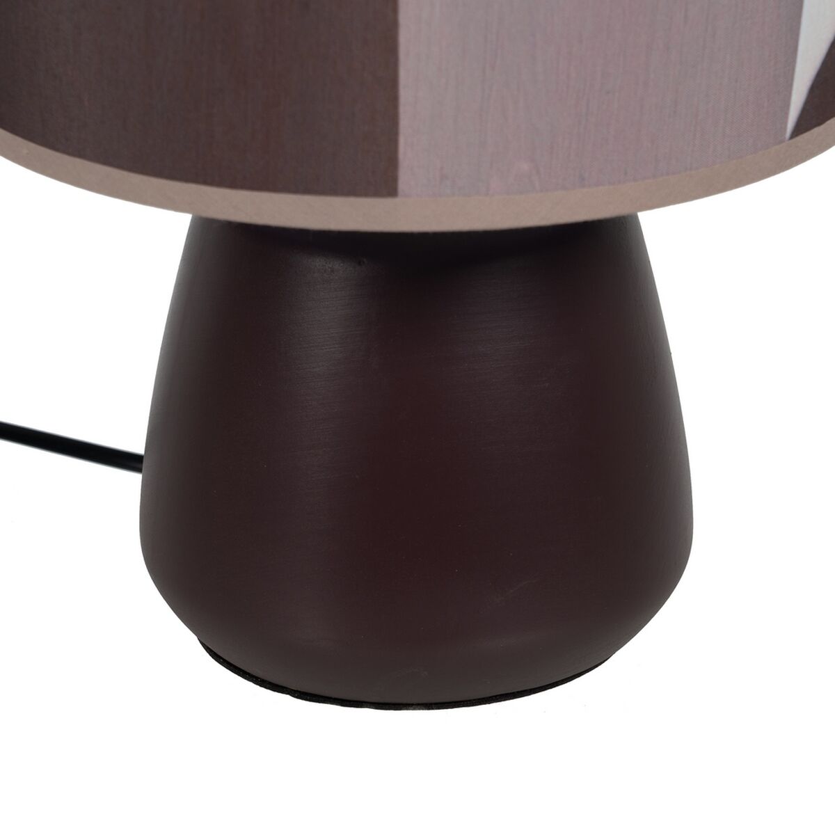 Үстел шамы қоңыр керамика 60 W 220-240 V 22 x 22 x 29 см-3