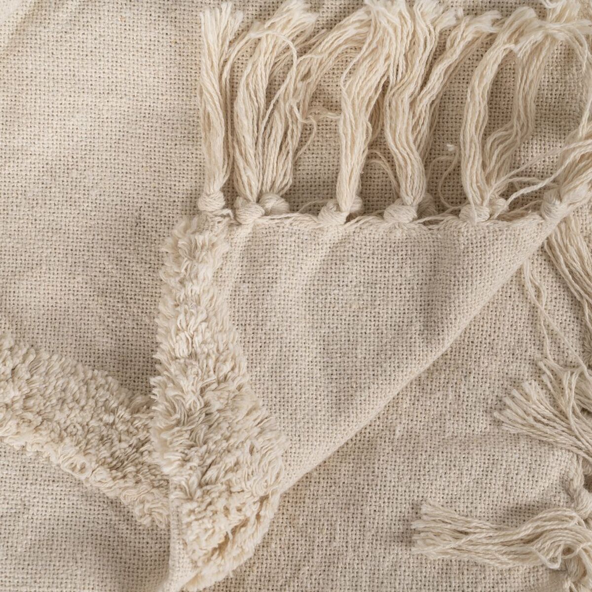 Blanket Beige 125 x 150 cm-3