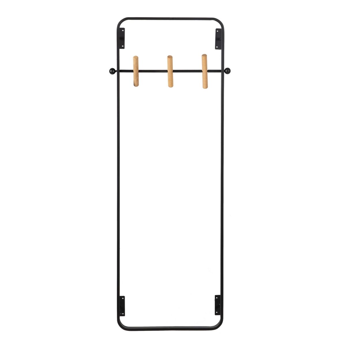 Вешалка Чёрный Железо 45 x 7 x 120 cm-8