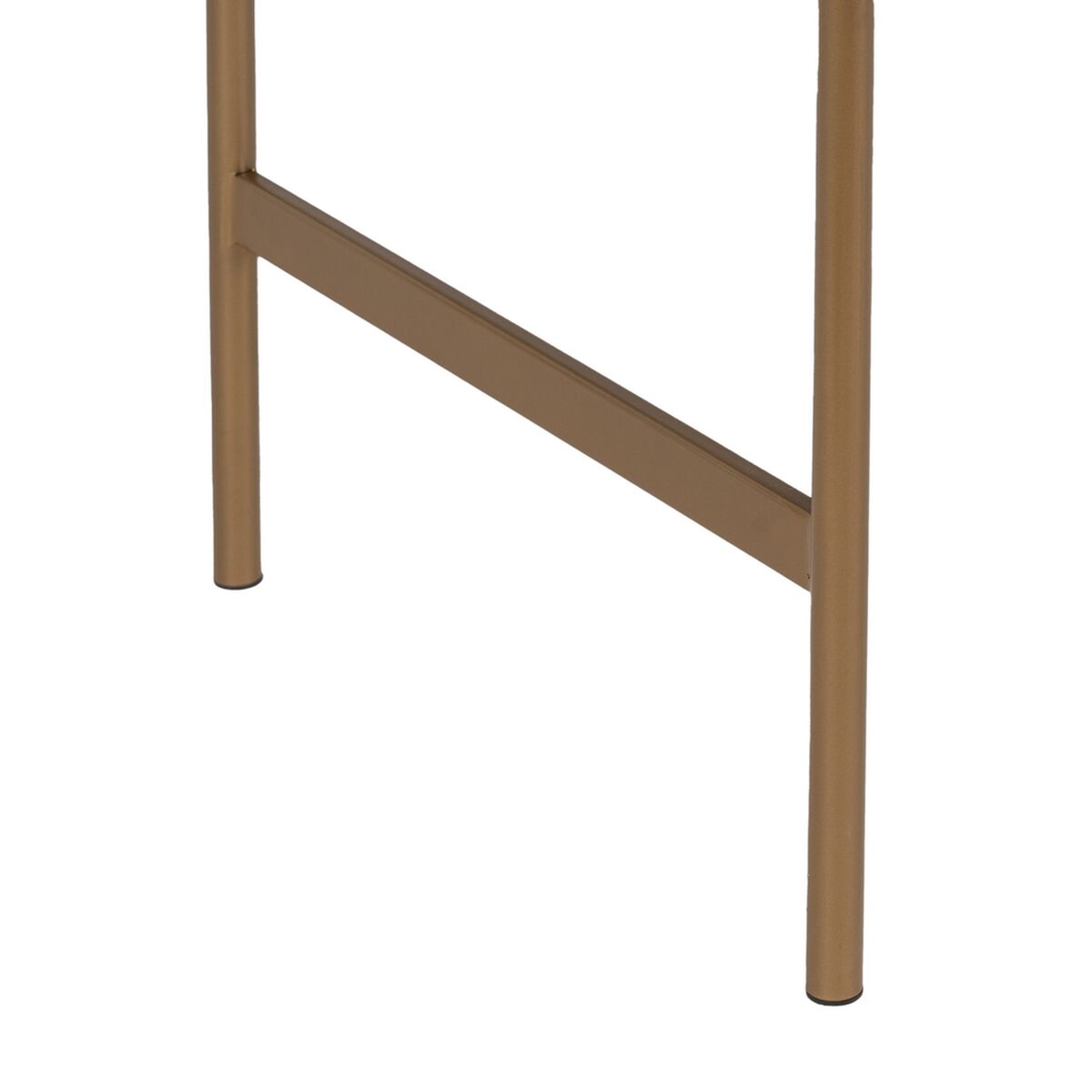 Konsol Altın Kaplama Doğal Demir Ahşap MDF 120 x 40 x 73 cm-8