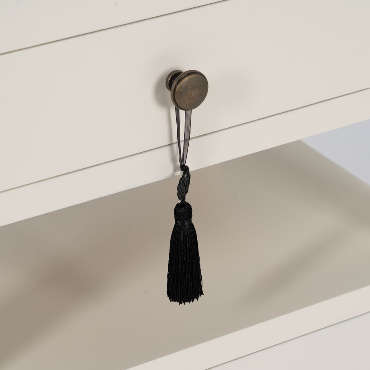 Ночной столик ORIENTE Белый Деревянный MDF 50 x 40 x 66 cm-6