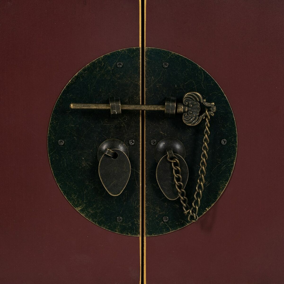 Ночной столик ORIENTE Деревянный MDF 50 x 40 x 66 cm-4