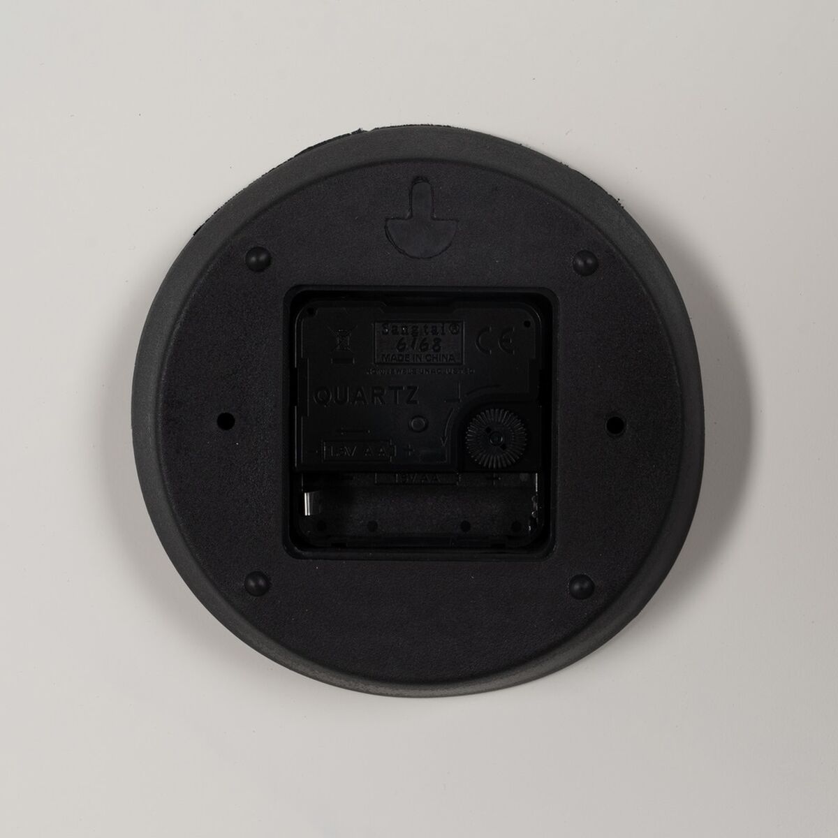 Настенное часы Карта Мира Белый Чёрный Железо 70 x 70 x 6,5 cm-2