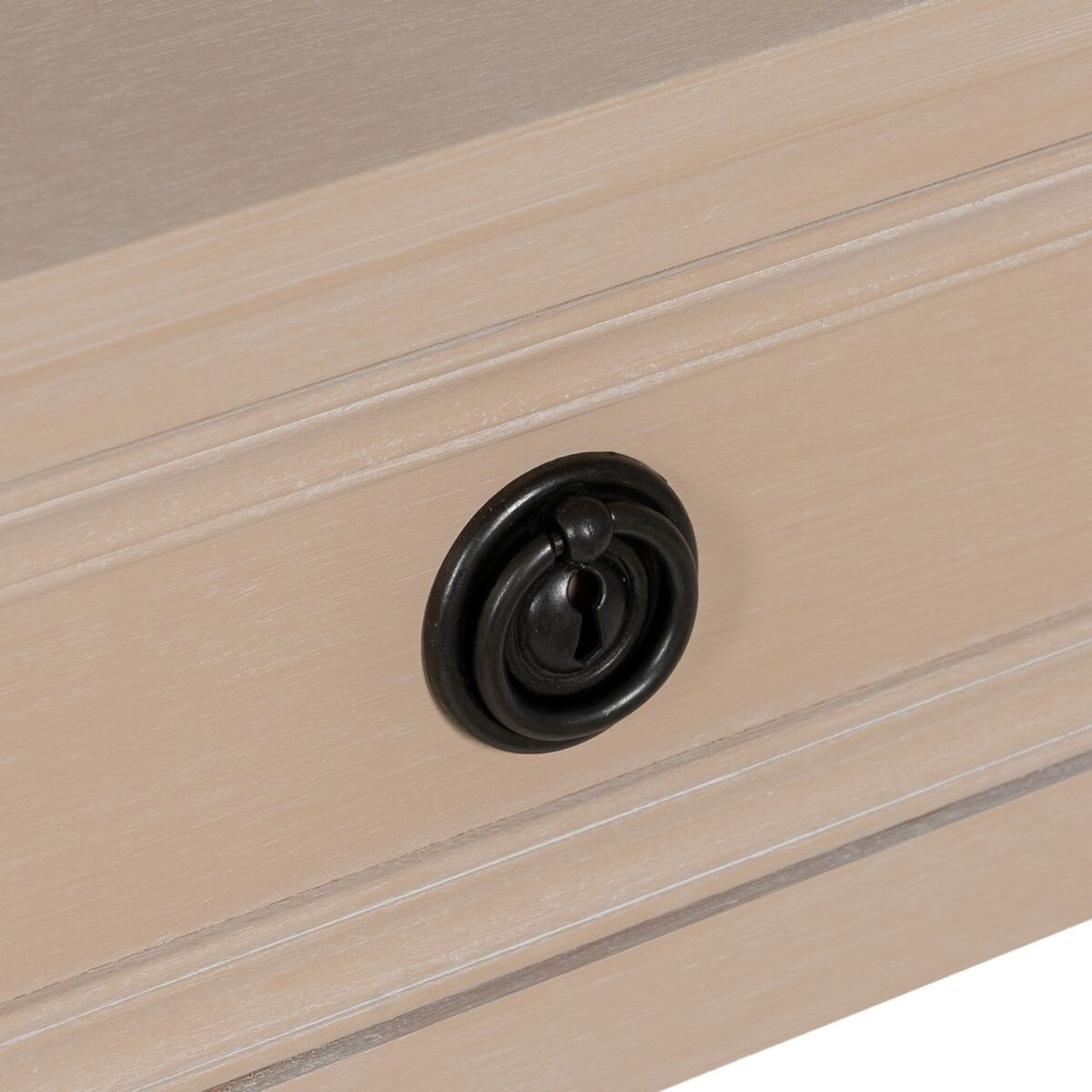 Консоль Белый древесина сосны Деревянный MDF 90 x 30 x 81 cm-4