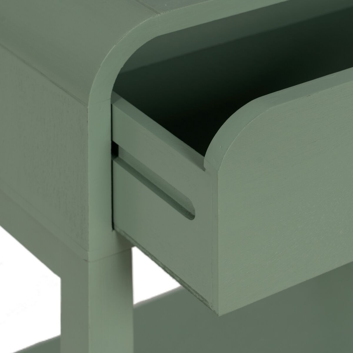 Консоль Зеленый древесина сосны Деревянный MDF 90 x 32 x 75 cm-5