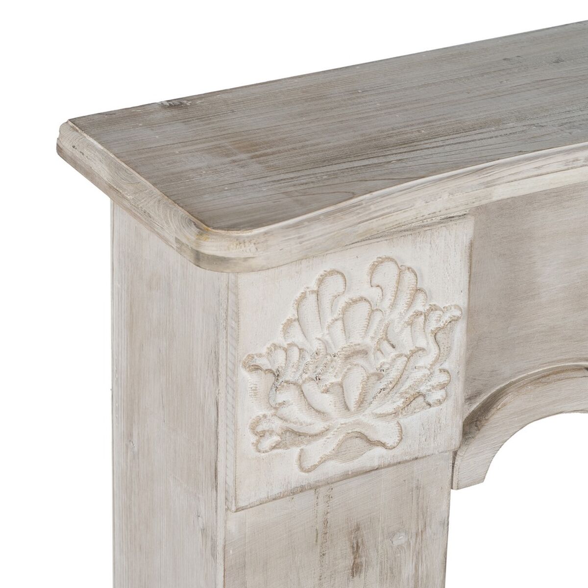 Rendeleyin şömine ahşap ladin Ahşap MDF 116 x 20 x 102 cm-2