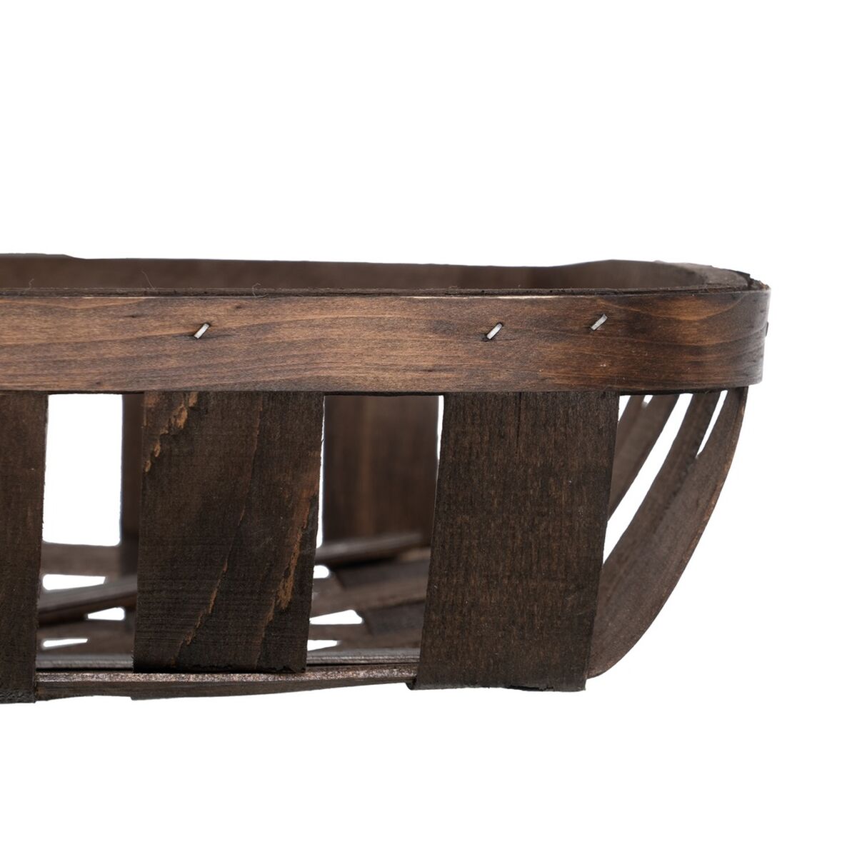 Набор корзин Коричневый Деревянный 52 x 52 x 11,5 cm (3 штук)-3