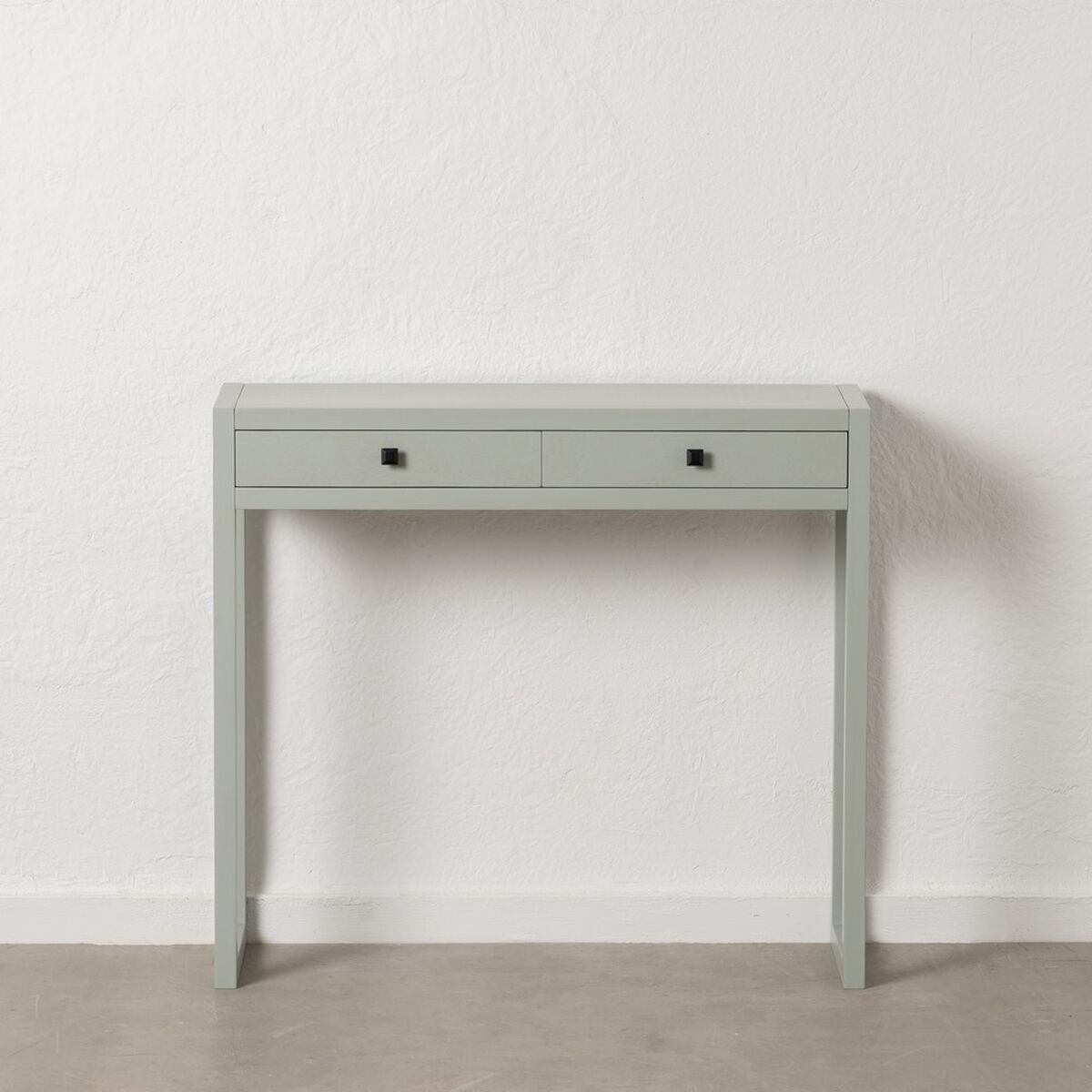 Cantilever Gray Wood Pine Wooden MDF 90 x 30 x 81 cm-2