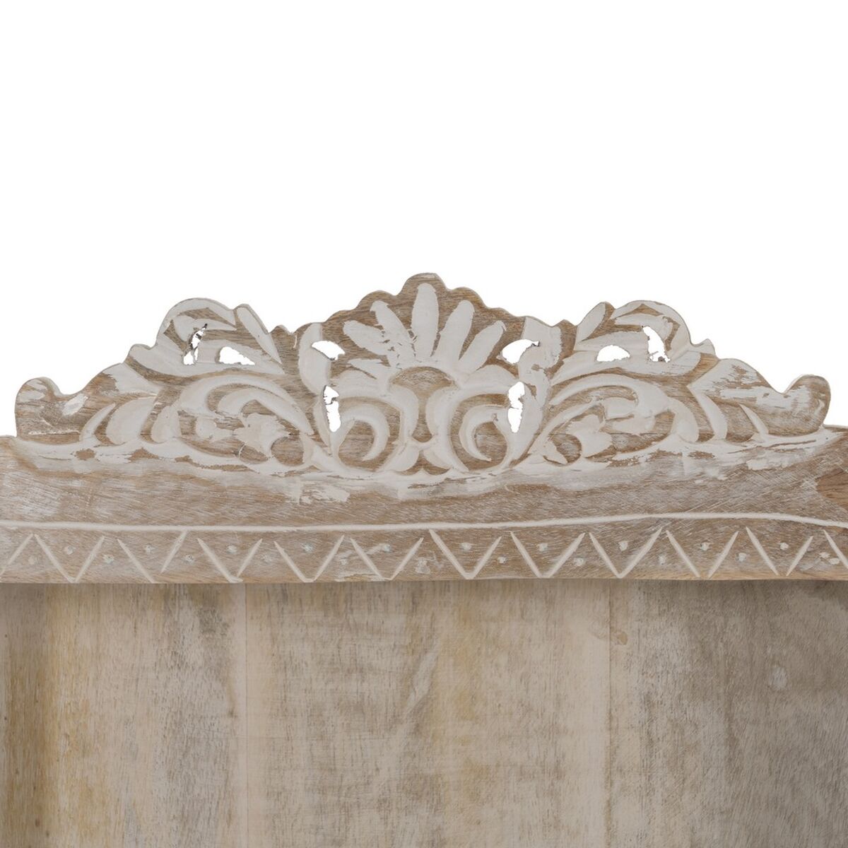 Полка Белый Натуральный Древесина манго 40,6 x 10,2 x 61 cm-3