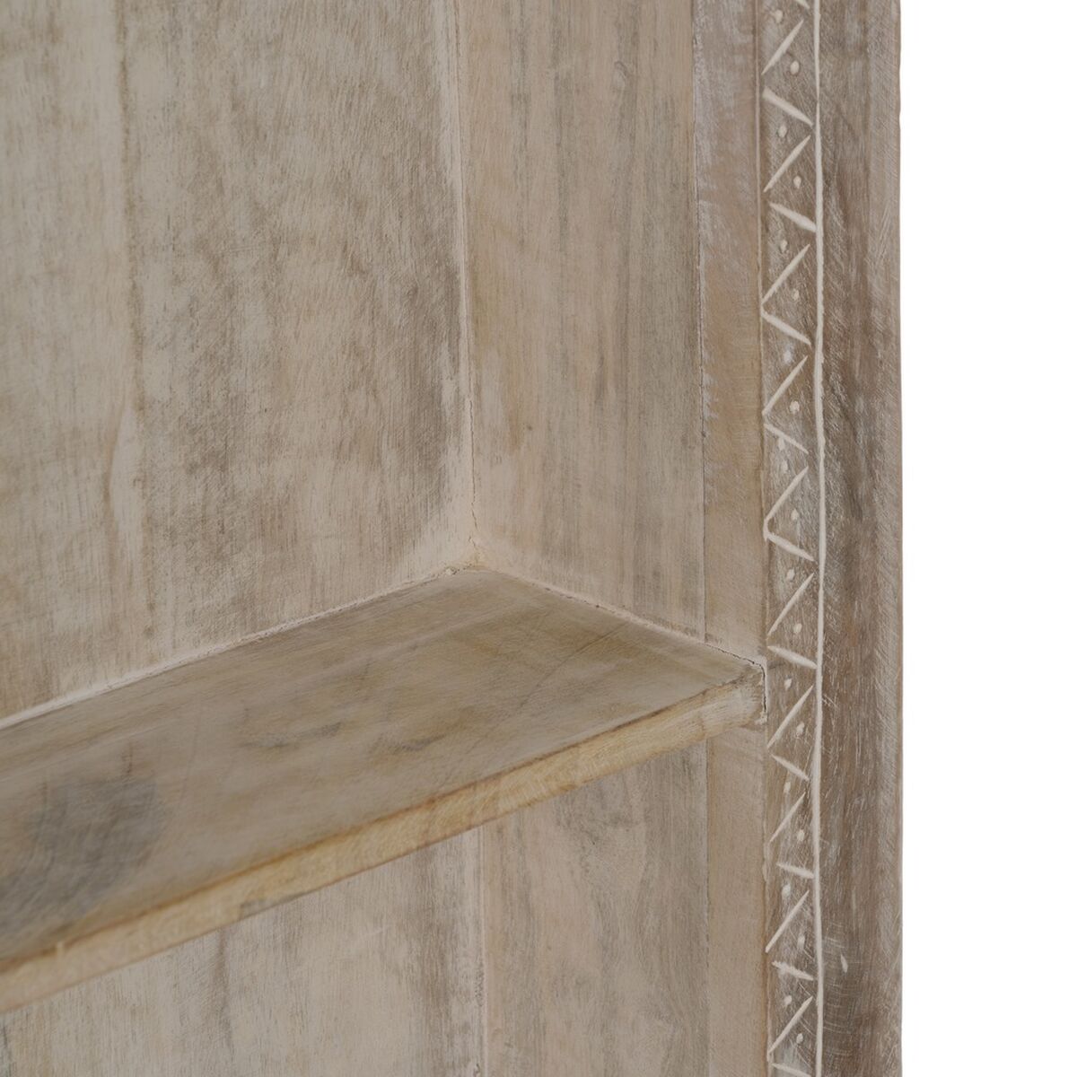 Полка Белый Натуральный Древесина манго 40,6 x 10,2 x 61 cm-6