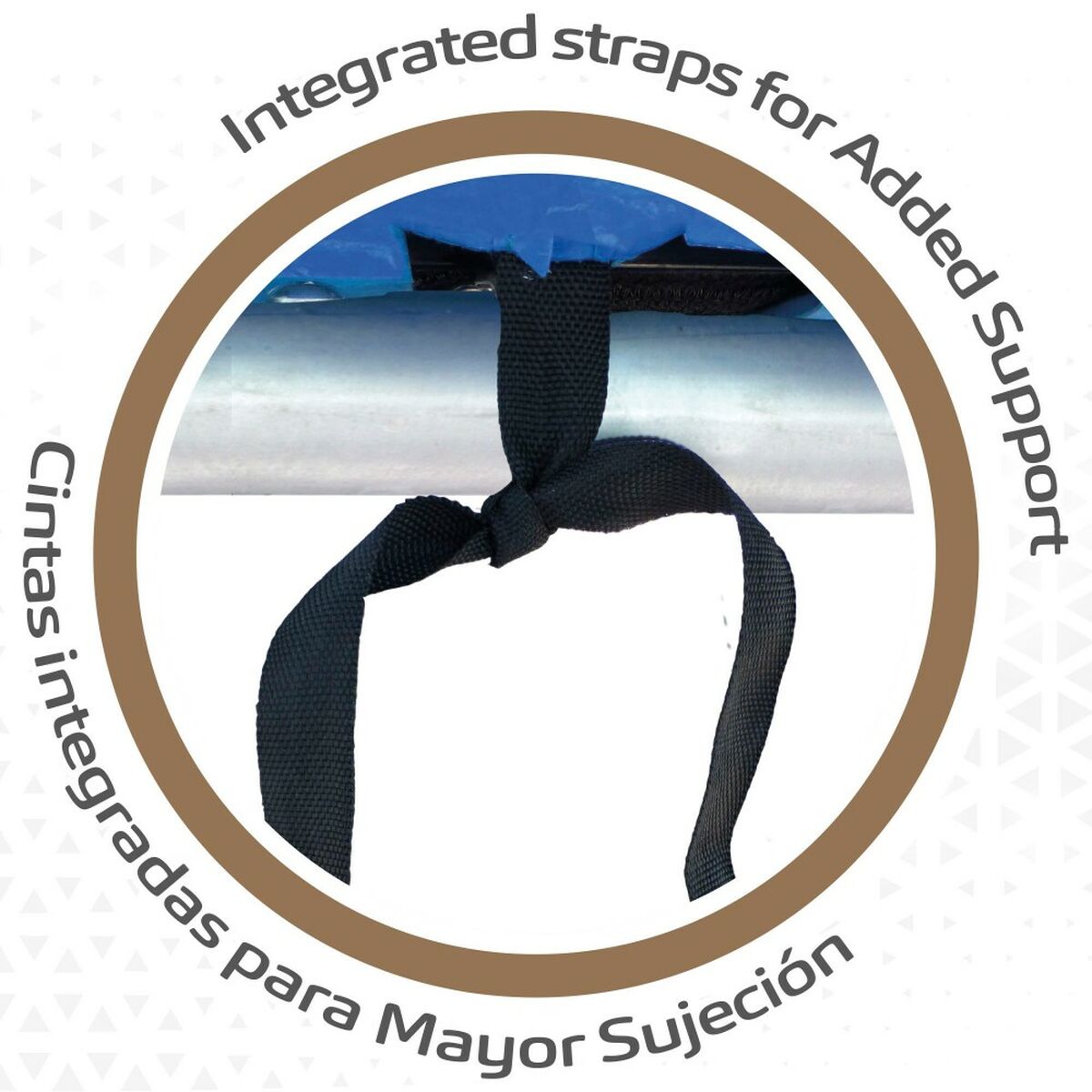 Koruyucu tuval Aktif Elastik beşik Mavi Ø 366 cm (6 adet)-6