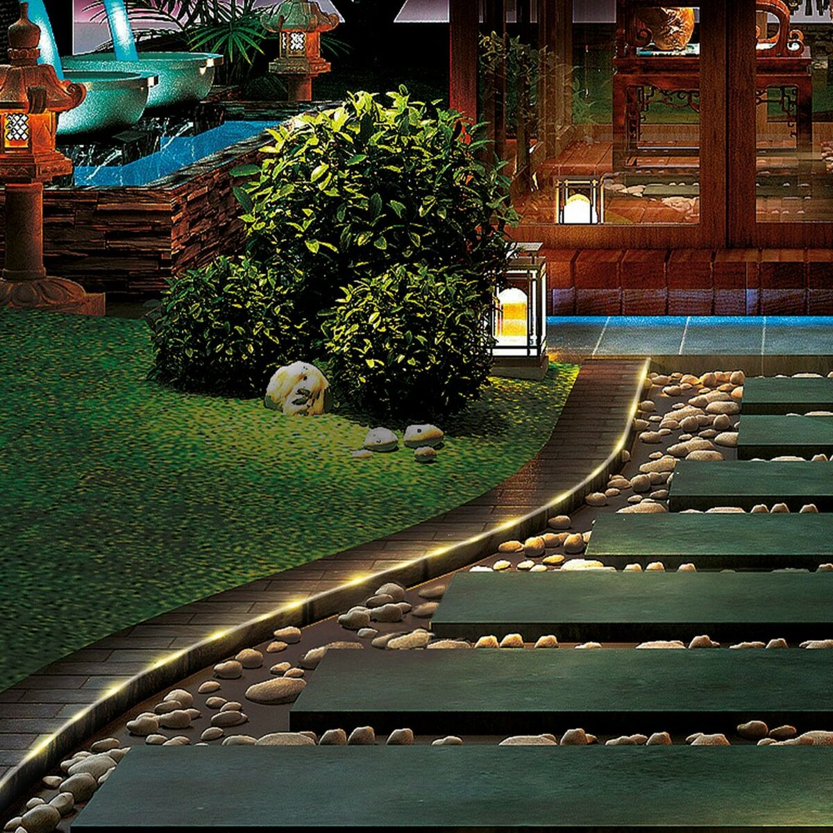 Светодиодные трубки Aktive Медь Пластик 500 x 4,5 x 4,5 cm (6 штук)-4