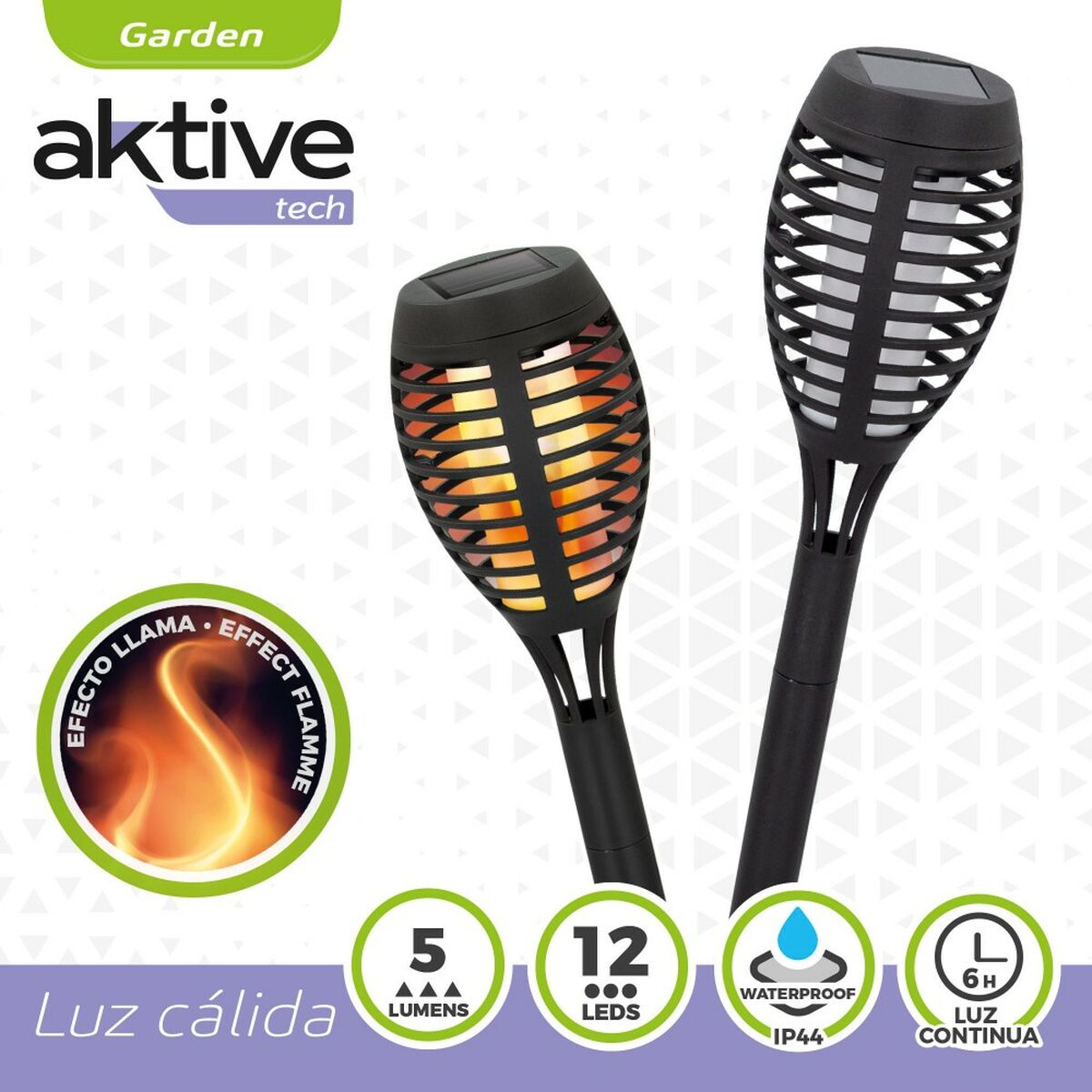 Светодиодная лампа Aktive Пластик 7,5 x 50 x 7,5 cm (4 штук)-4