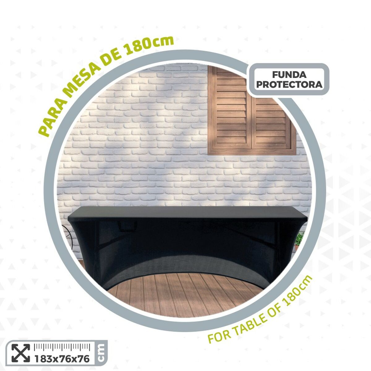 Игровой коврик Aktive Стол Чёрный Аксессуары транспортные средства шоссе 183 x 76 x 76 cm (6 штук)-3