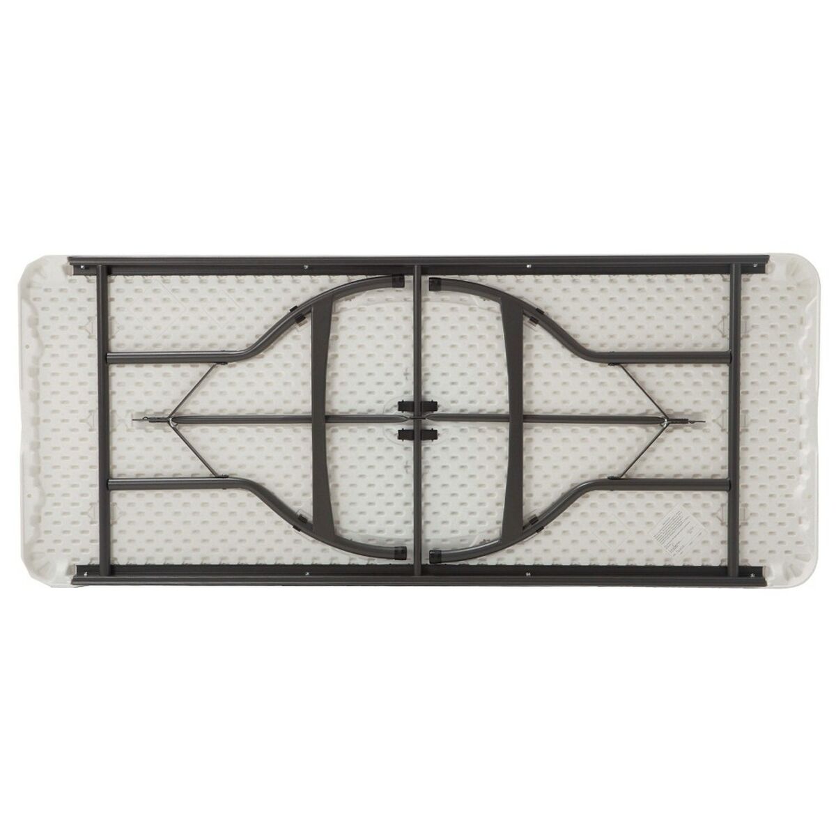 Складной стол Lifetime Белый Сталь Пластик 182 x 73,5 x 76 cm-6