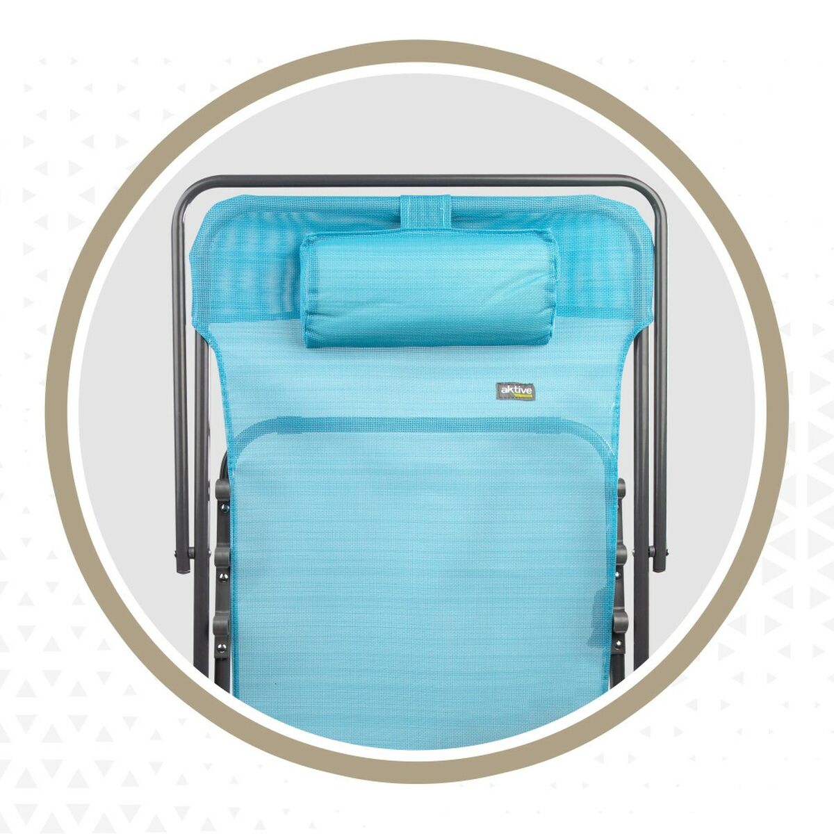 Лежащий лежак Aktive Синий 53 x 87 x 78 cm (4 штук)-7