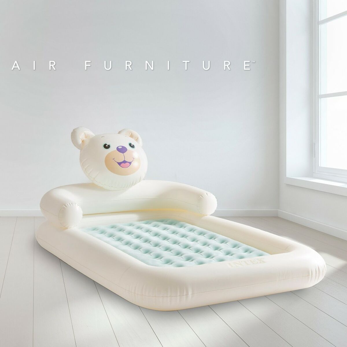 Надувная кровать Intex Junior Медведь 114 x 10 x 178 cm 3 штук-3