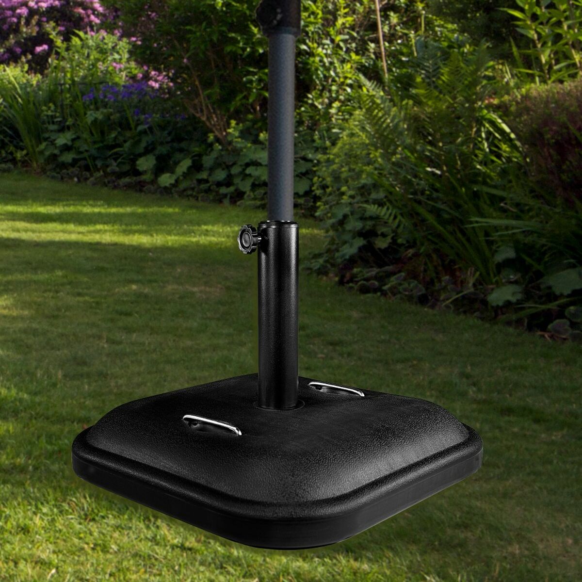 Основание для пляжного зонта Aktive Чёрный 100 % полиэтилен 48 x 34 x 48 cm-2