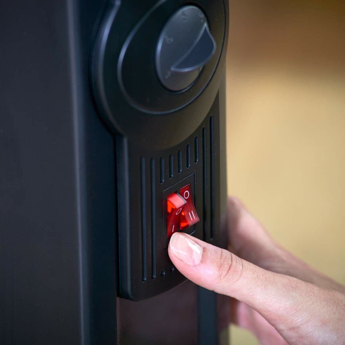 Масляный радиатор (9 секций) Black & Decker BXRA1500E Чёрный 1500 W-5