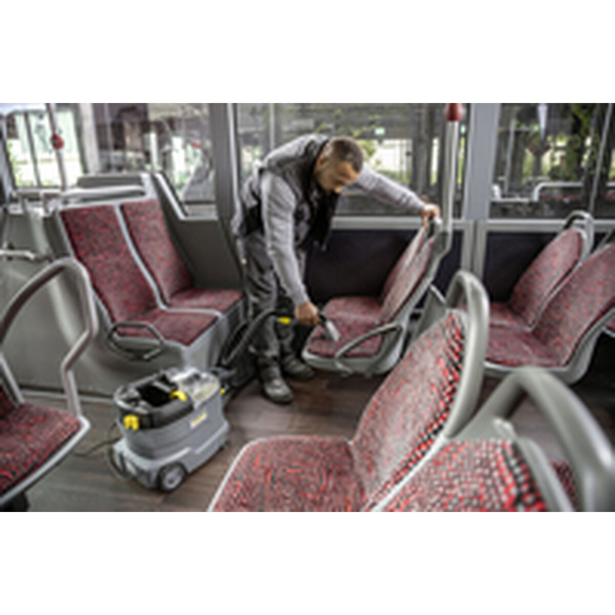 Пылесос Kärcher Puzzi 8/1 Жёлтый Чёрный Серый 1200 W-6