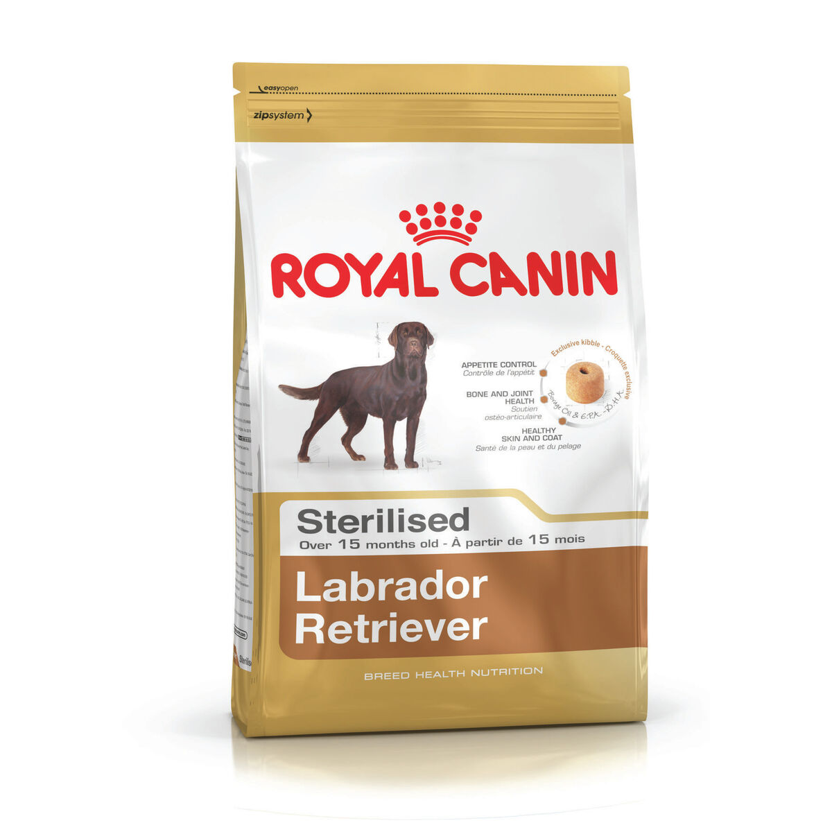 Фураж Royal Canin Labrador Retriever Sterilised 12 kg Для дорослих Кукурудза птиці 20-40 Kg-2