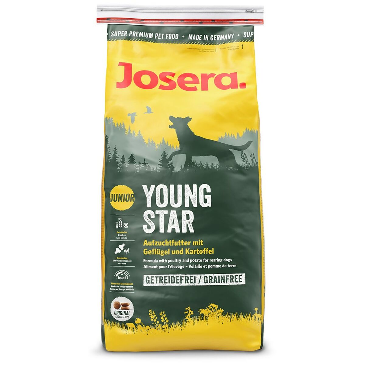Furagem Josera Young Star Chiquinho/Júnior 15 kg-2