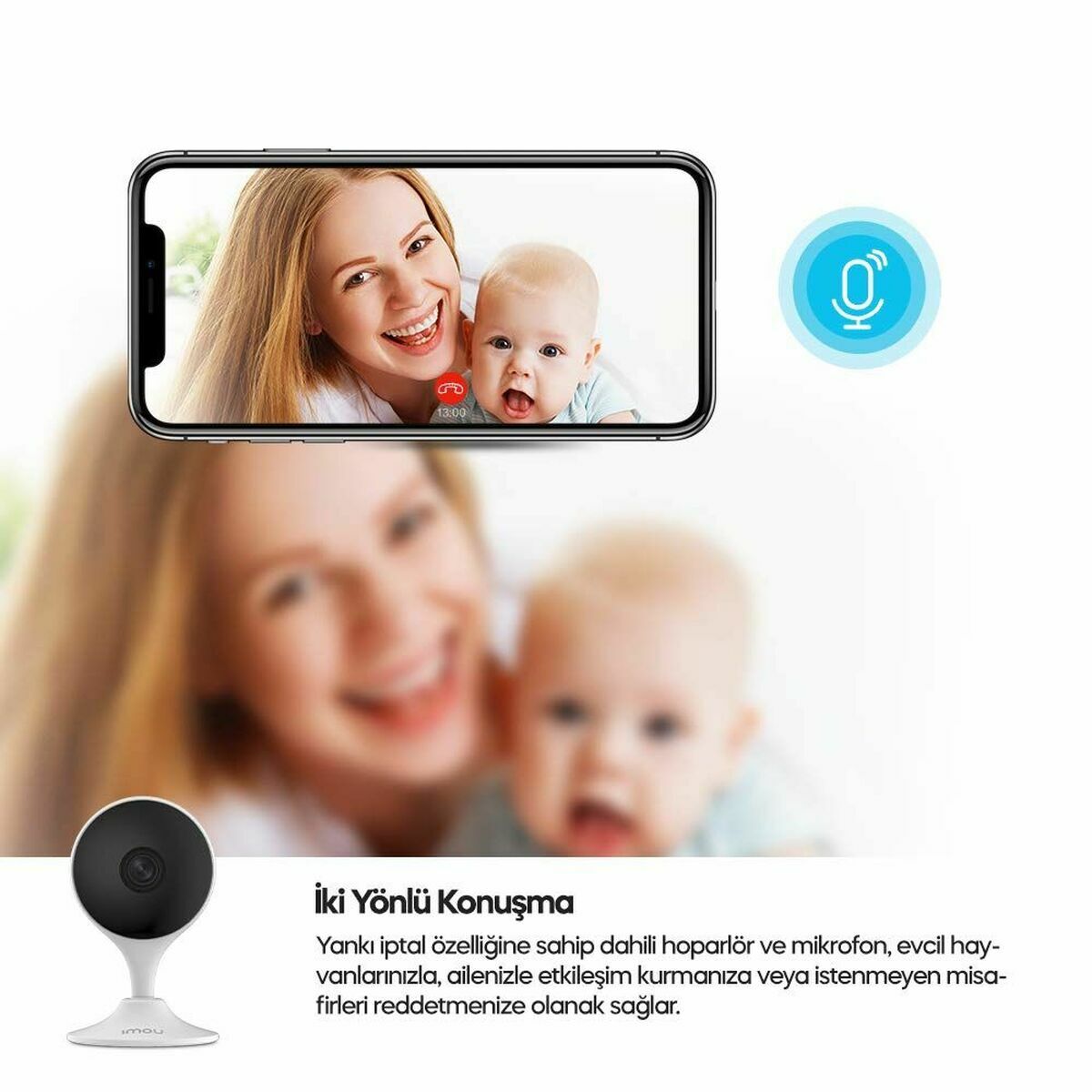 Видеокамера наблюдения Dahua IPC-C22EP-A Белый-4