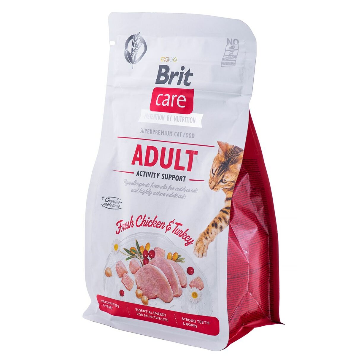 Корм для котов Brit Care Grain Free Activity Support Adult Для взрослых Курица индейка 400 g-2