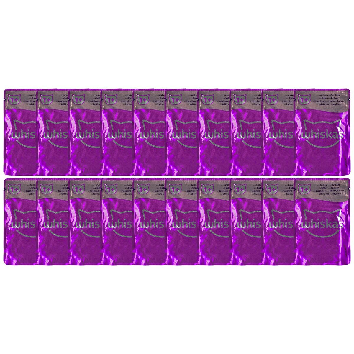 Корм для котов Whiskas Jelly Курица индейка утка птицы 80 x 85 g-3