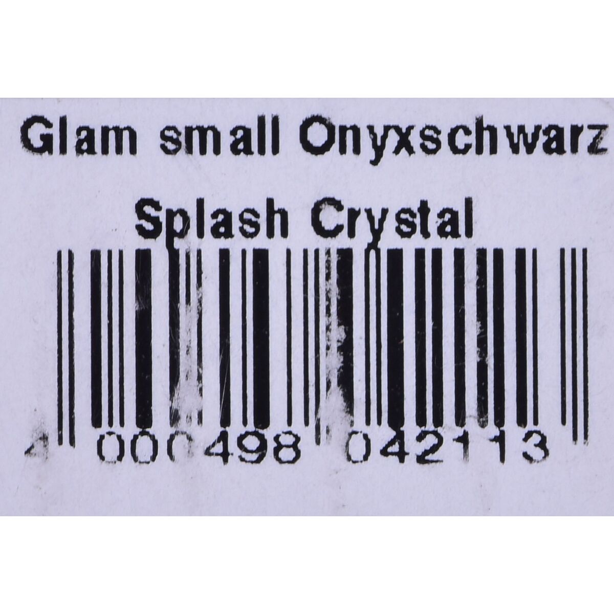 带有Swarovski水晶的Flexi Glam狗皮带3 m Black S-2