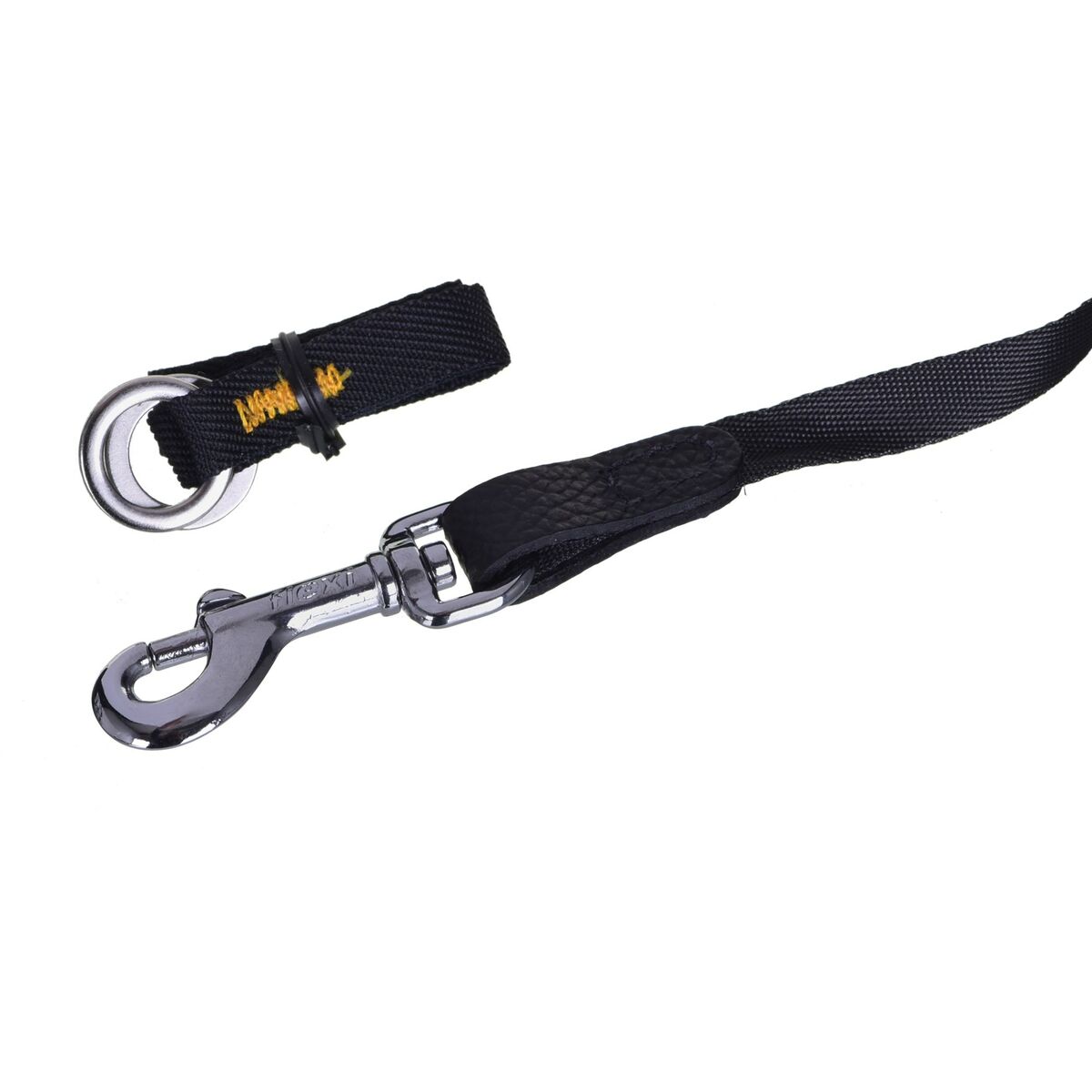 带有Swarovski水晶的Flexi Glam狗皮带3 m Black S-3