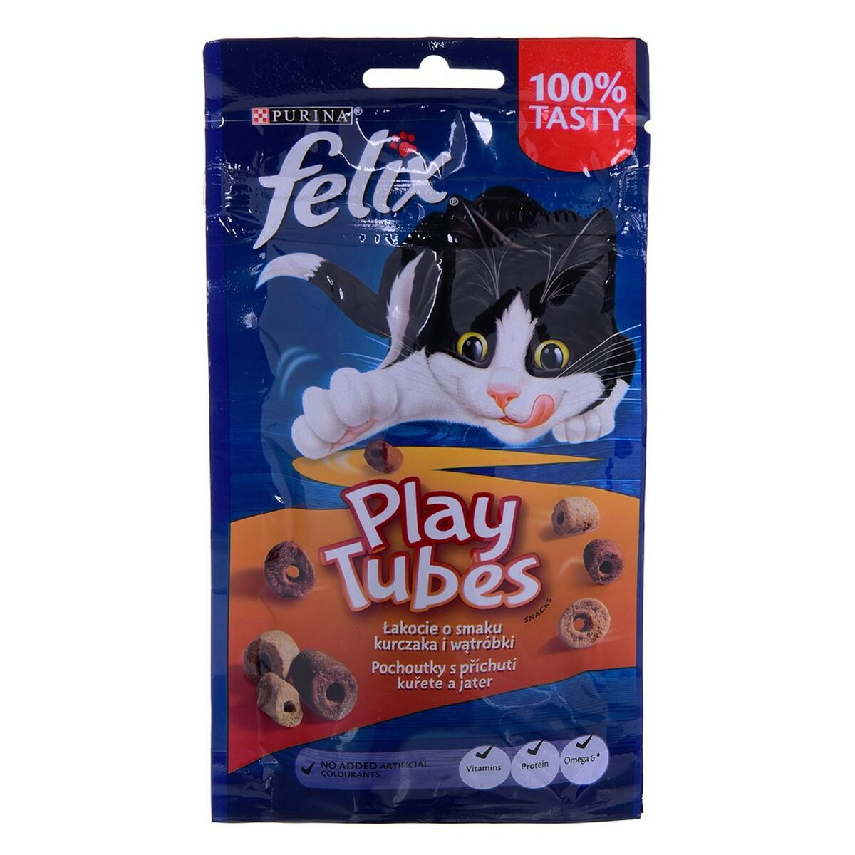 Purina Oyun Tüpleri Kedi Maması Tavuk 50 g