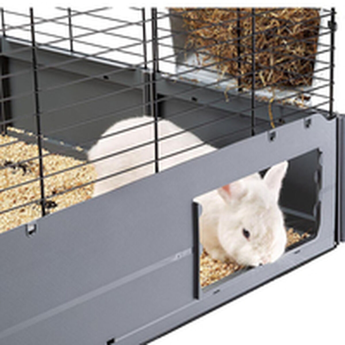 Клетка Ferplast Multipla Maxi Металл Пластик 37 x 50 x 42,5 cm-2