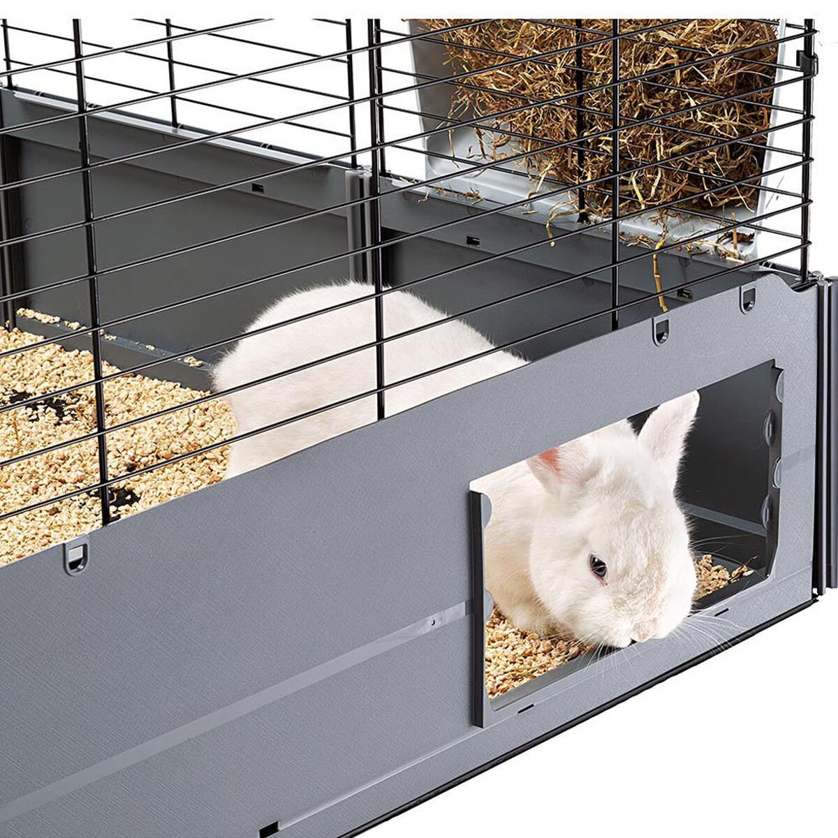 Клетка Ferplast Multipla Maxi Металл Пластик 37 x 50 x 42,5 cm-3