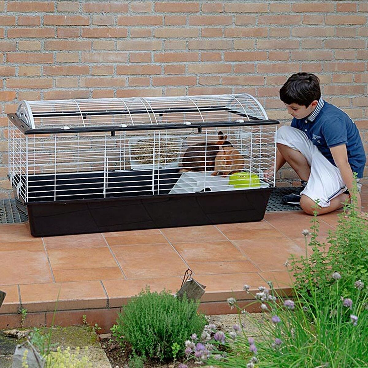 Клетка Ferplast Металл Пластик 119 x 60 x 58 cm-4