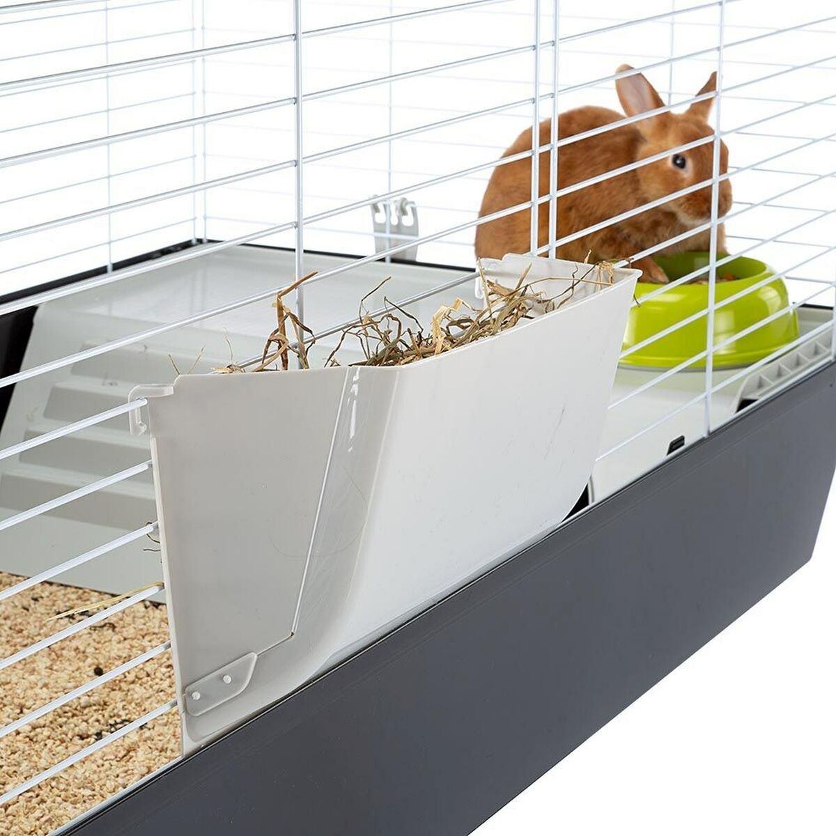 Клетка Ferplast Металл Пластик 119 x 60 x 58 cm-8