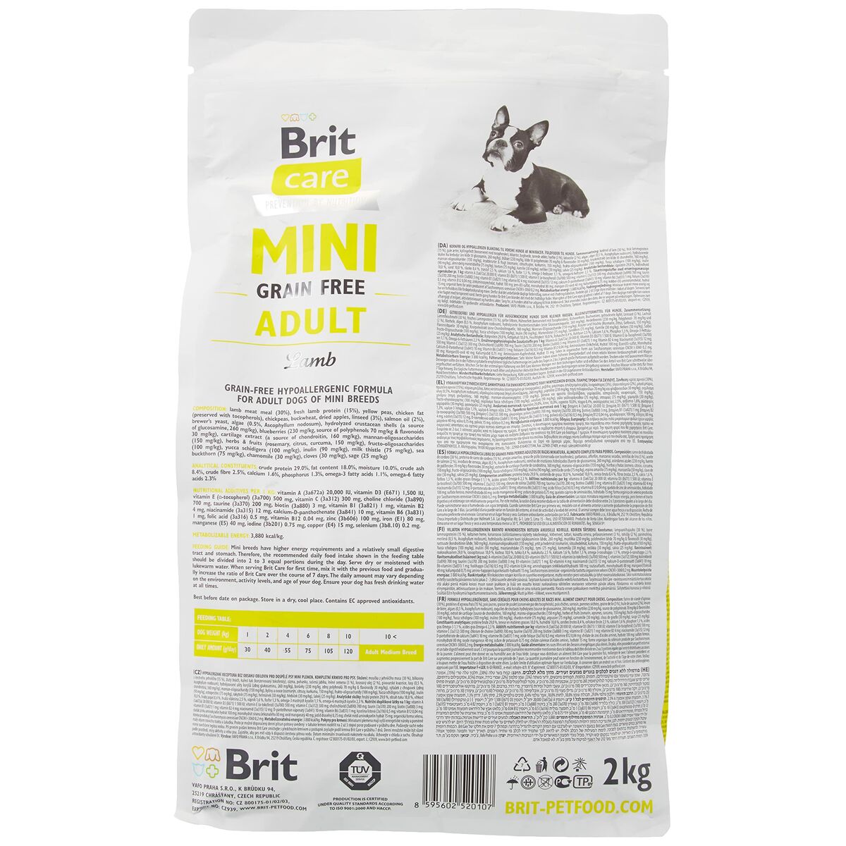 Фураж Brit   Для взрослых Мясо ягненка 2 Kg-2