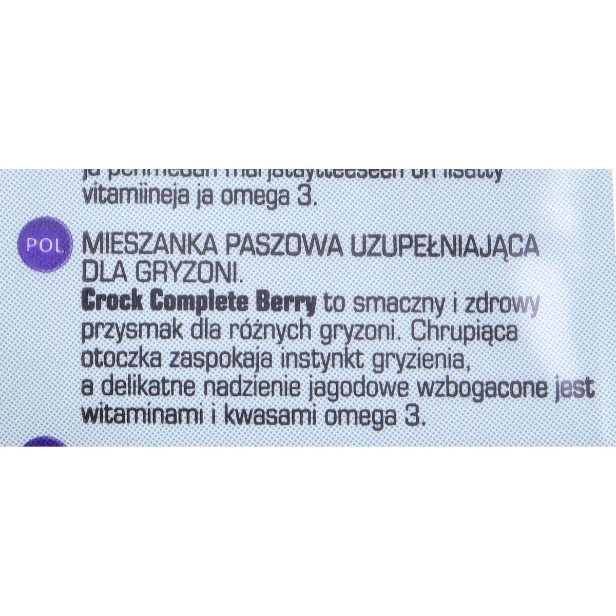 Питание Versele-Laga Crock Berry Черника Кролик грызуны 50 ml 50 g-4