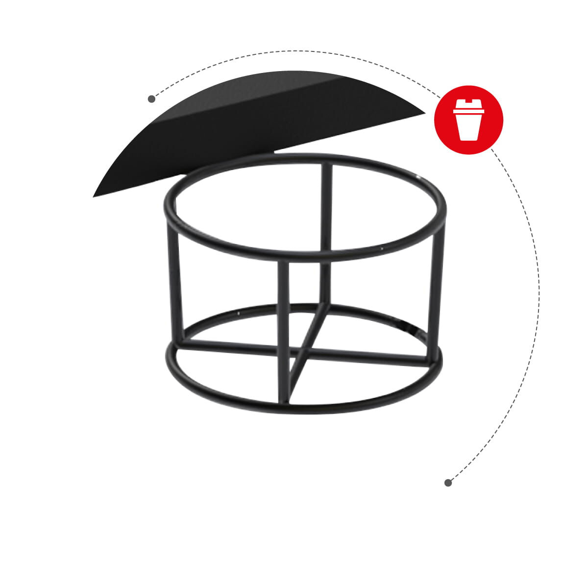 Письменный стол Gaming Huzaro Hero 6.3 Чёрный Сталь Углеволокно 154 x 74 x 117 cm-8