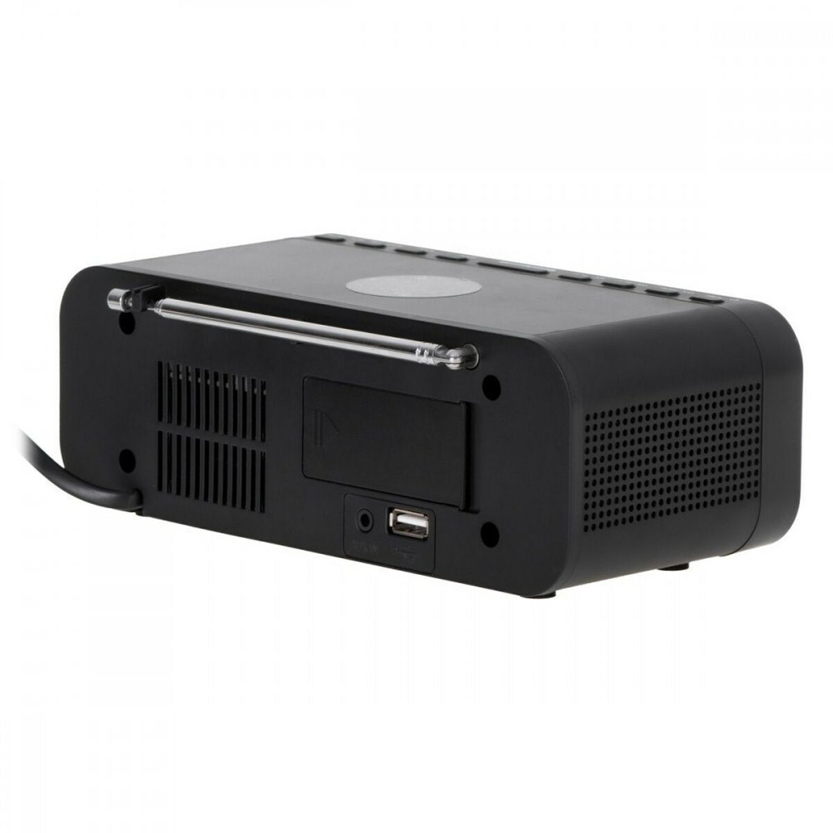 Радио с будильником Adler AD 1192b Белый Чёрный-6