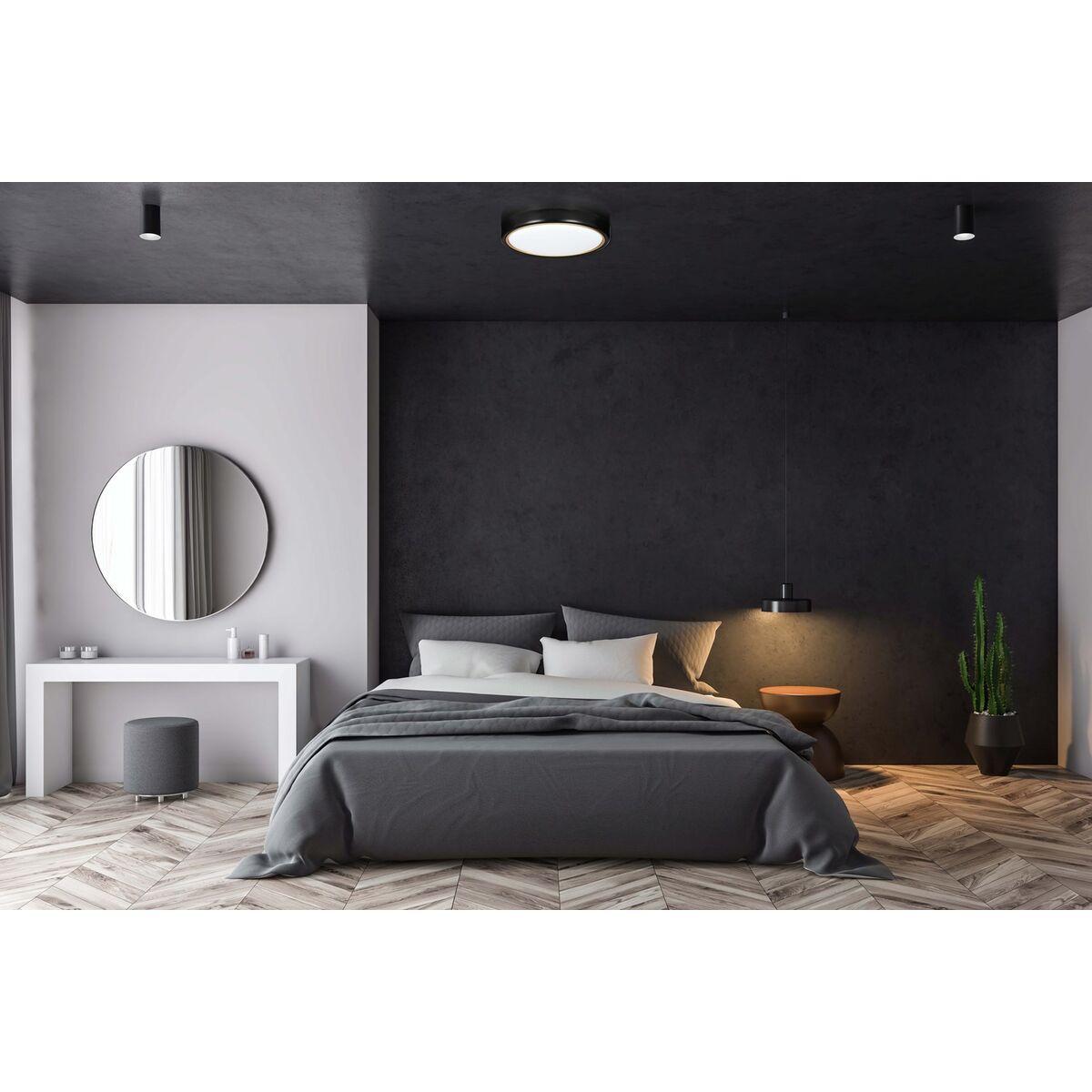 Потолочный светильник Activejet AJE-VERDI B/G Белый 23 W-4