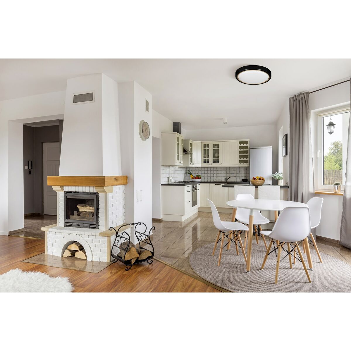 Потолочный светильник Activejet AJE-VERDI B/G Белый 23 W-7